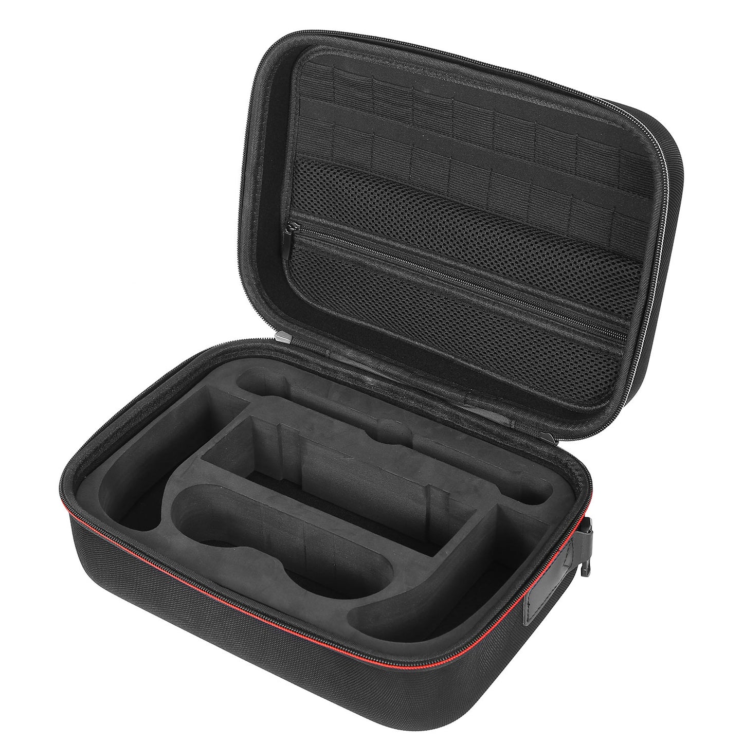 LJGelectro - Portable Deluxe Carrying Case for Nintendo Switch Protected Travel Case w/ Rubberized Handle Shoulder Strap