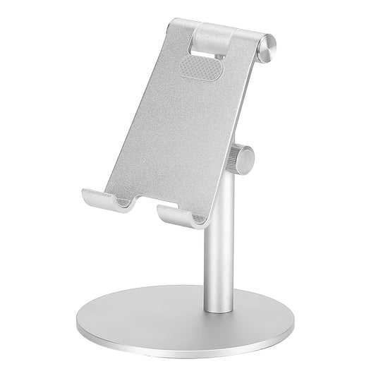 LJGelectro - Cell Phone Stand Universal Tablets Phones Stand Holder Height Angle Adjustable Desktop Phone Stand No-Slip Aluminum Alloy Thick Case Friendly Phone Ho