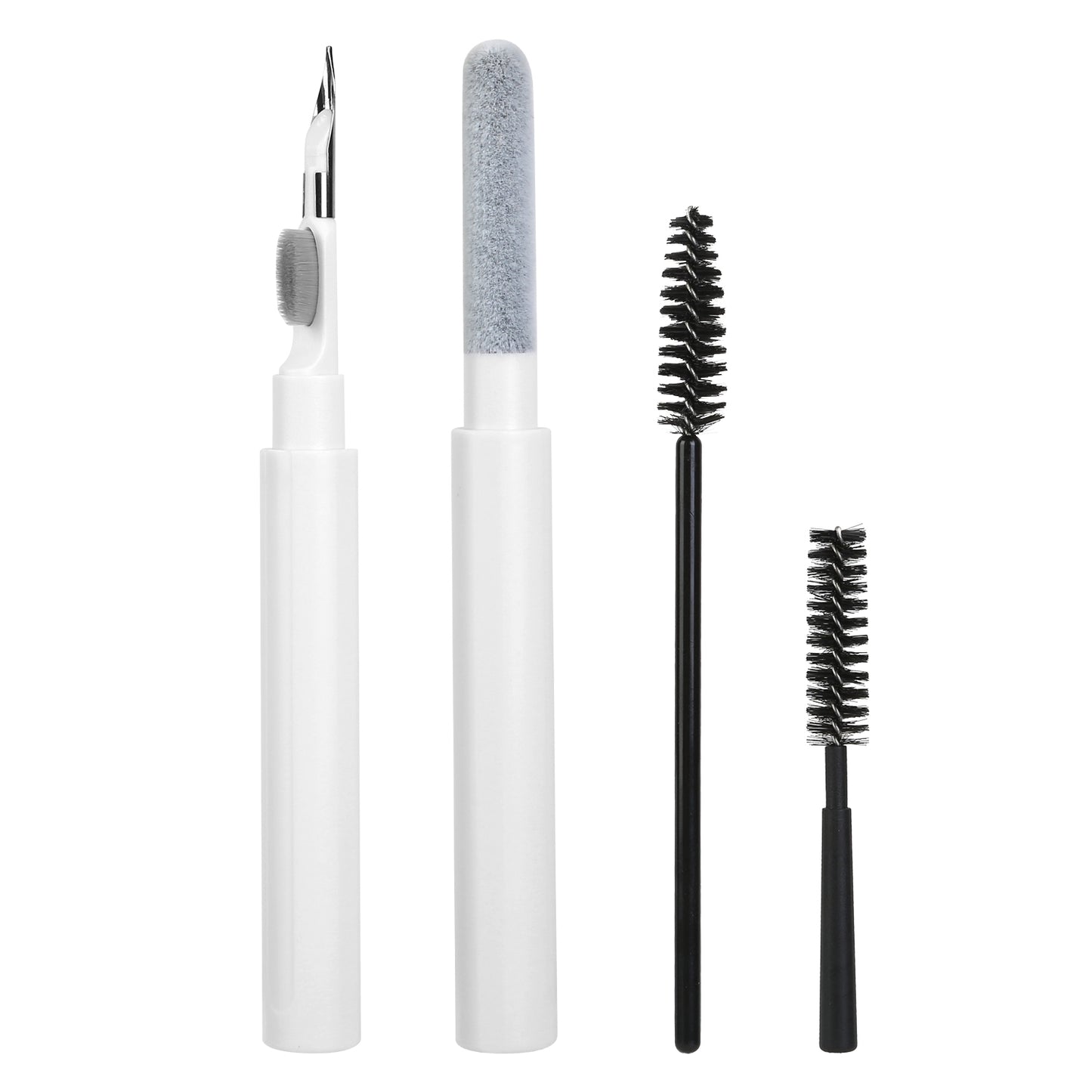 LJGelectro - Cleaning Kit Short Spiral Brush Long Spiral Brush Cleaning Pen Flocking Sponge Brush Pen Fit For Airpods Charging Case Camera Phone