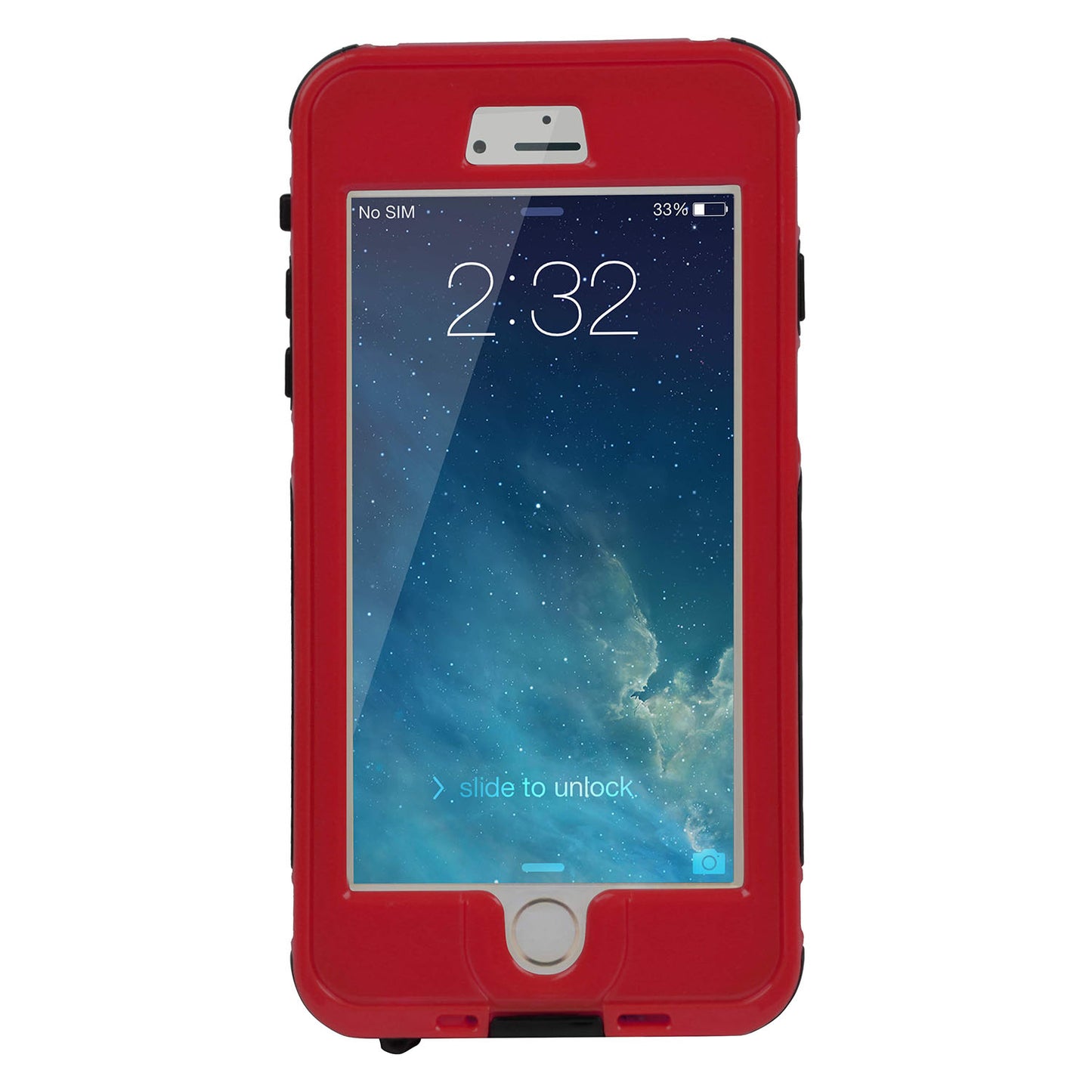 LJGelectro - Rugged Water-proof Hybrid Full Cover Case For iPhone 6 Plus