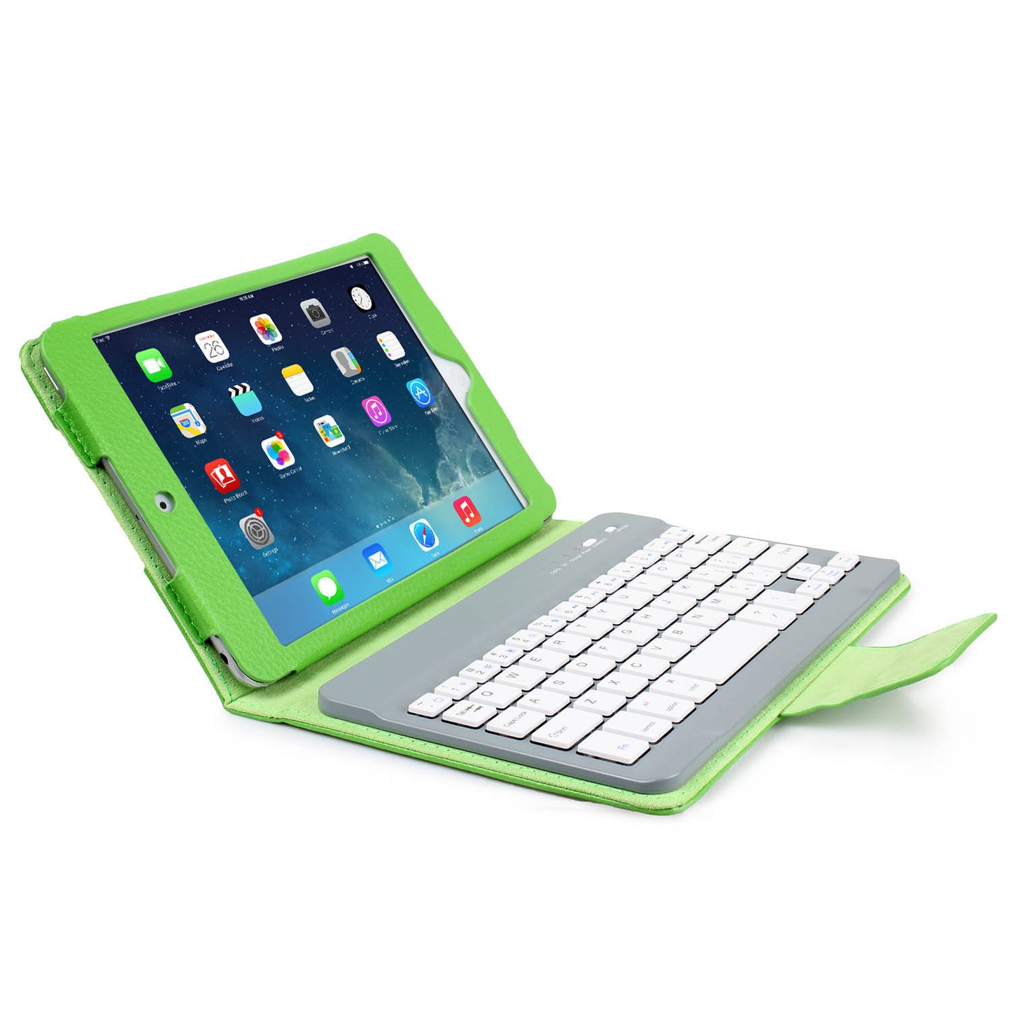 LJGelectro - Wireless Keyboard Case for iPad Mini and Mini2