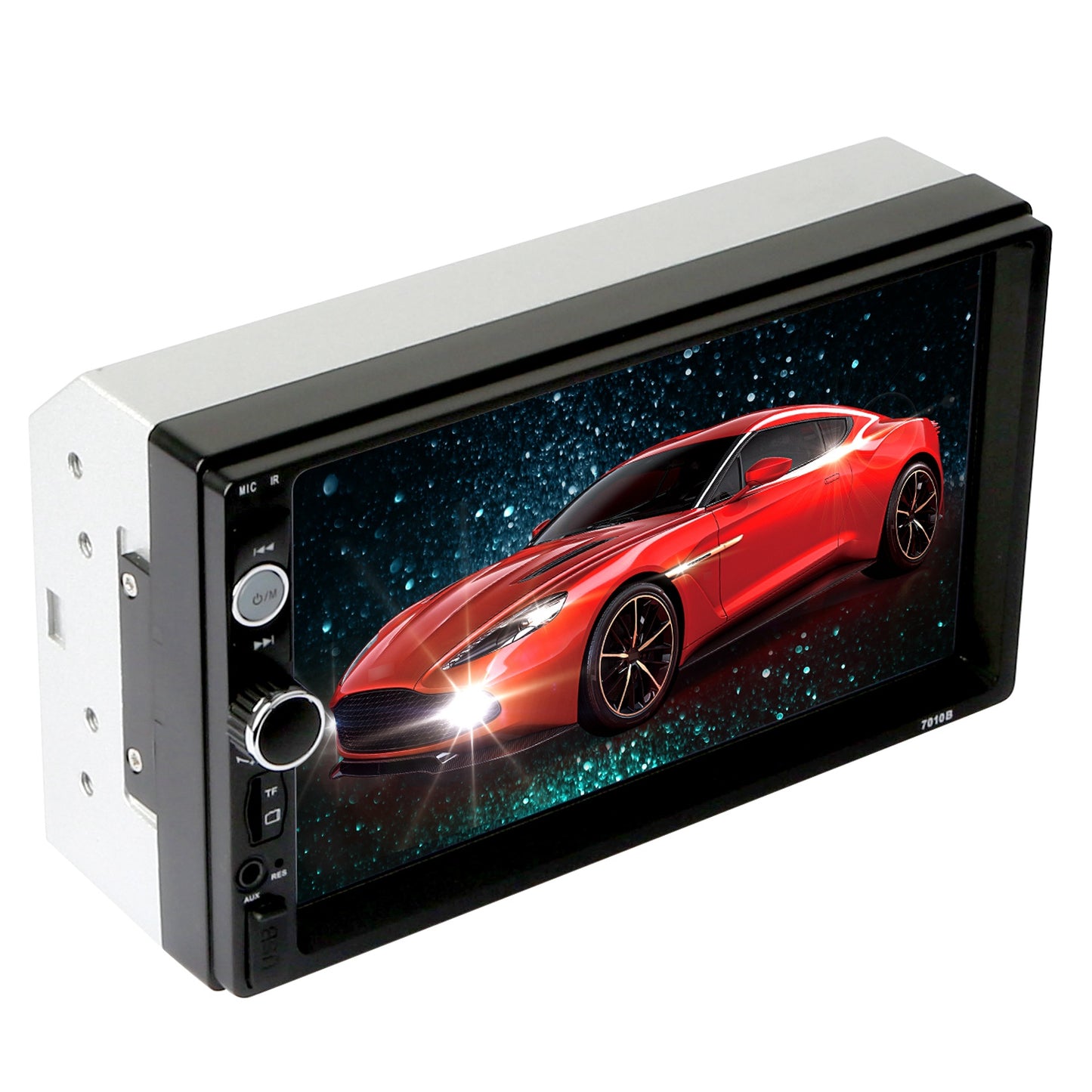 LJGelectro - iMounTEK 7 Inches Universal Wireless Car MP5 Player 1080P Video Player Stereo Audio FM Radio Aux/USB/TF Input with Rear View Camera Remote Control