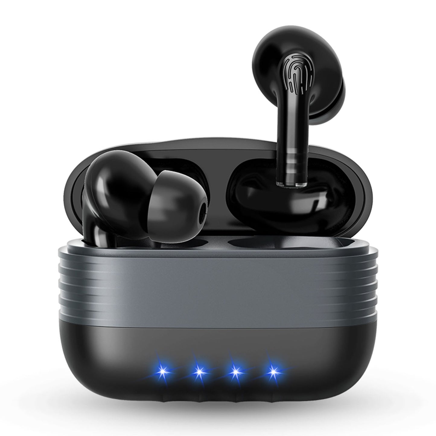 LJGelectro - Waterproof Wireless 5.0 TWS Earbuds Wireless Headsets w/ Magnetic Charging Case Battery Remain Display For Sport Running Driving Working