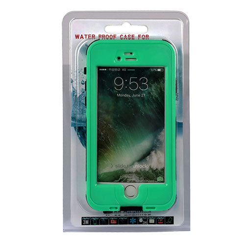 LJGelectro - Rugged Water-proof Hybrid Full Cover Case For iPhone 6s