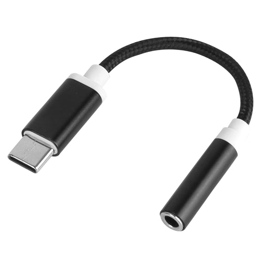 LJGelectro - USB-C Type C Adapter Port to 3.5mm Aux Audio Jack Earphone Headphone Cable Cord