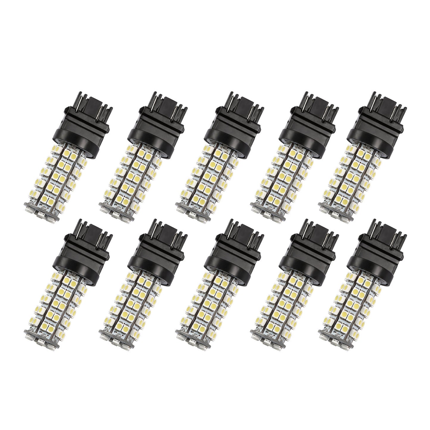 LJGelectro - 10Pcs/Kit LED Car Light Bulbs 760lm T25 3528SMD 6000K Pure White Auto Lamps Replacement for Dome Map Door Trunk Signal License Plate