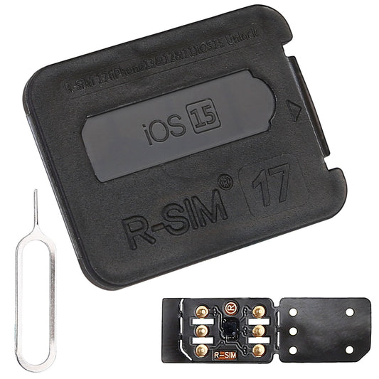 LJGelectro - R-SIM17 Nano Unlock RSIM Card Fit for iPhone 13 12 11 Pro Max XR X 8 7 iOS15