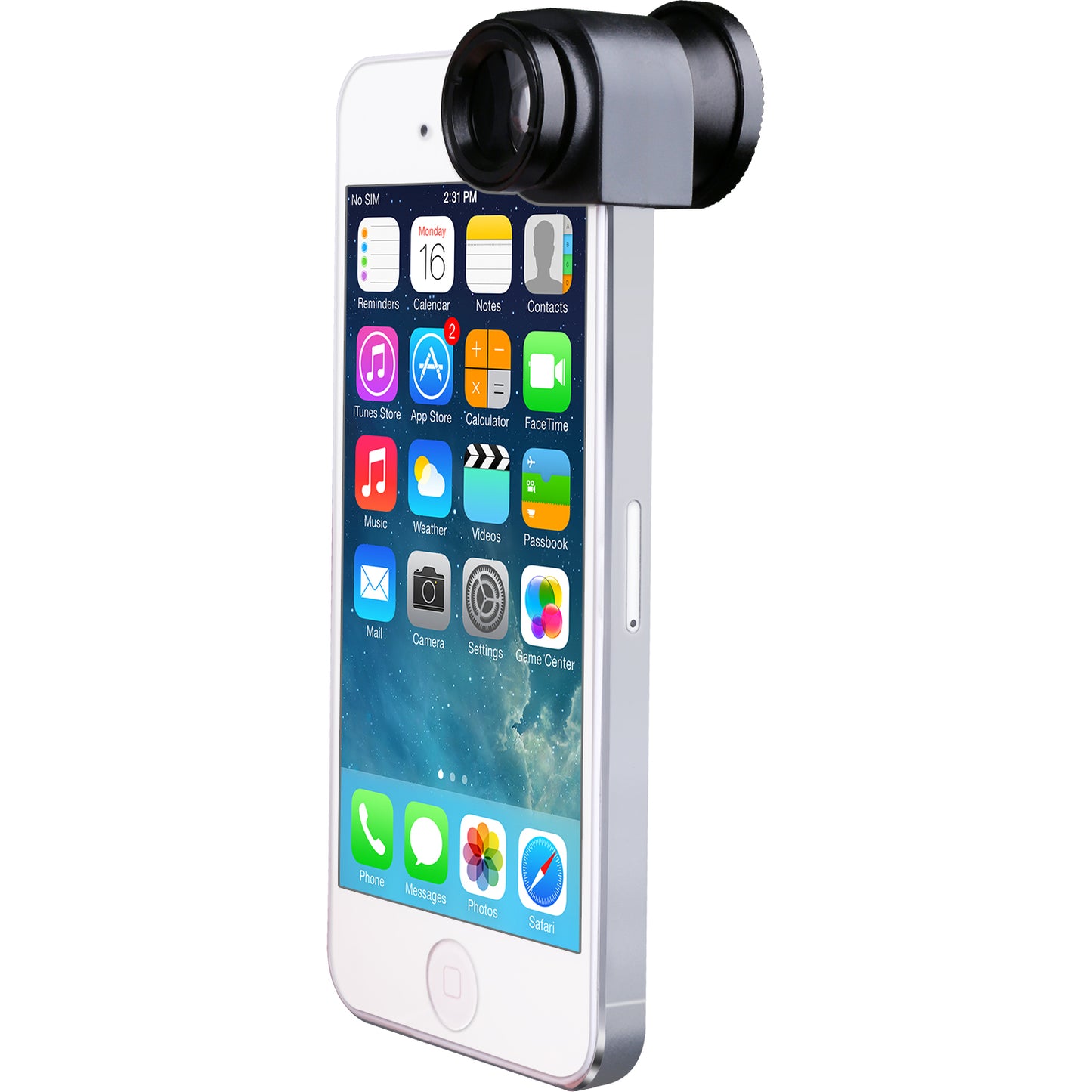 LJGelectro - 3-in-1 Universal Clip Photo Lens Kit Fish eye / Wide Angle/Macro lens for iPhone 5