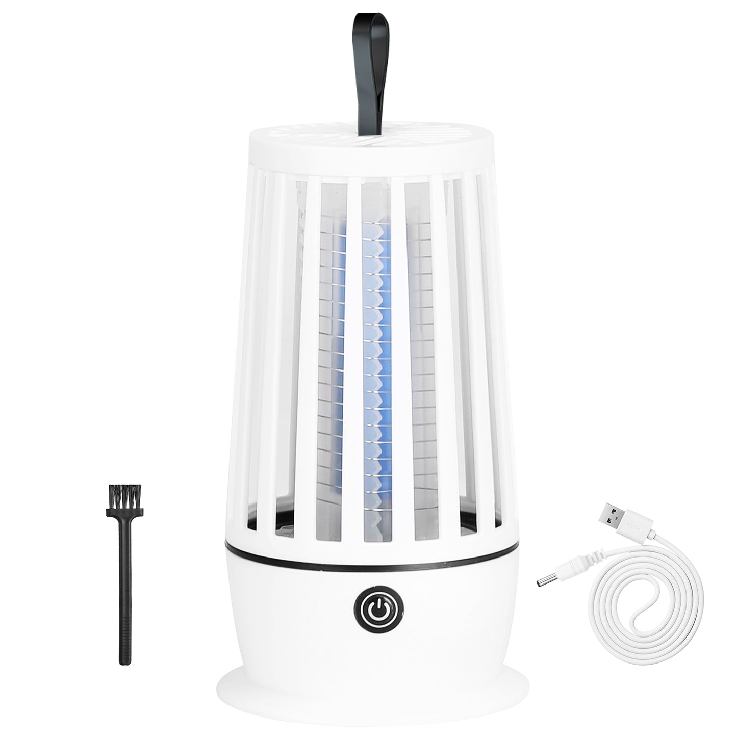 LJGelectro - Rechargeable Mosquito Killer Lamp Bug Zapper with Night Light Strap Mosquito Catcher with Max 1615Square Feet Range UV Light for Indoor Outdoor