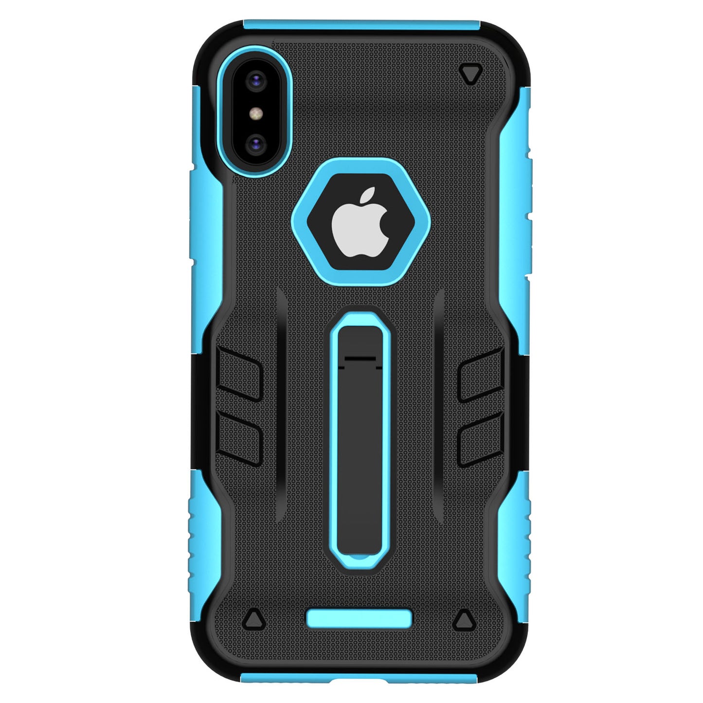 LJGelectro - Rugged Phone Case for iPhone X Drop-protection Phone Case with Kickstand Heavy Duty Dual Layers Phone Protective Cover