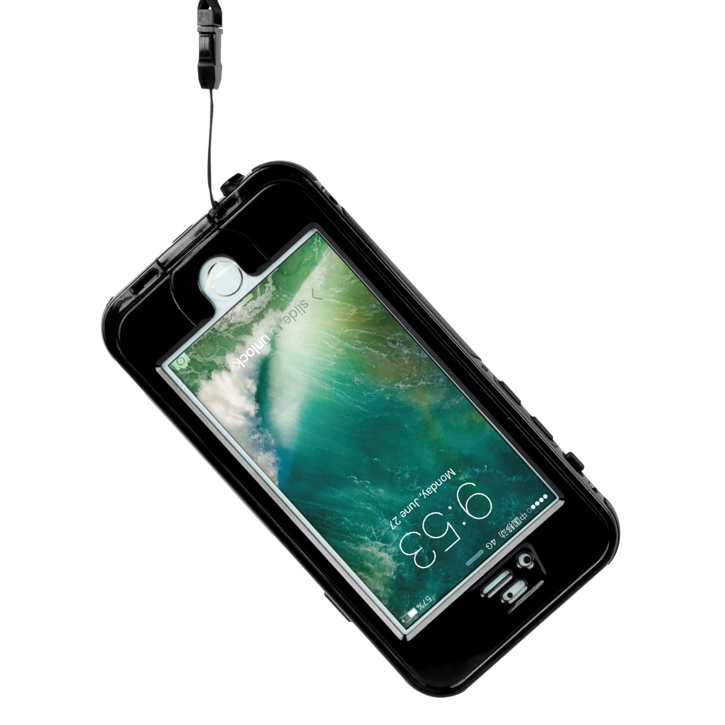 LJGelectro - Rugged Water-proof Hybrid Full Cover Case For iPhone 7 Plus