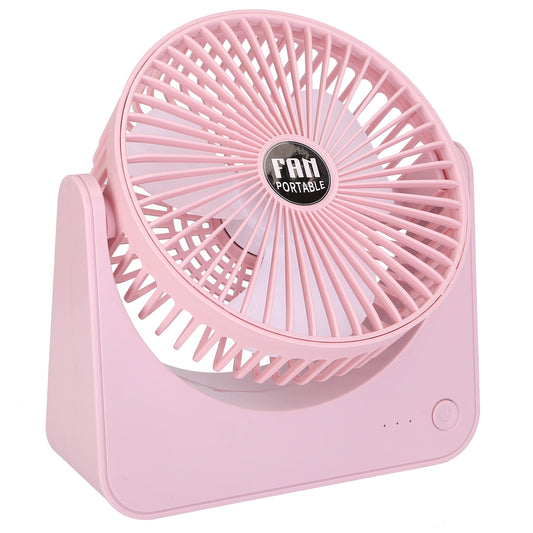 LJGelectro - 6.5in Desk Fan USB Powered 3 Speeds Table Cooling Fan Tilt Quiet Desktop Fan for Bedroom Office