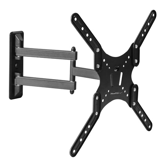 LJGelectro - Fixed TV Wall Mount Bracket For 23-55in LED/LCD/PLASMA Flat TV VESA 400x400mm ±8° Tilt ±90° Swivel