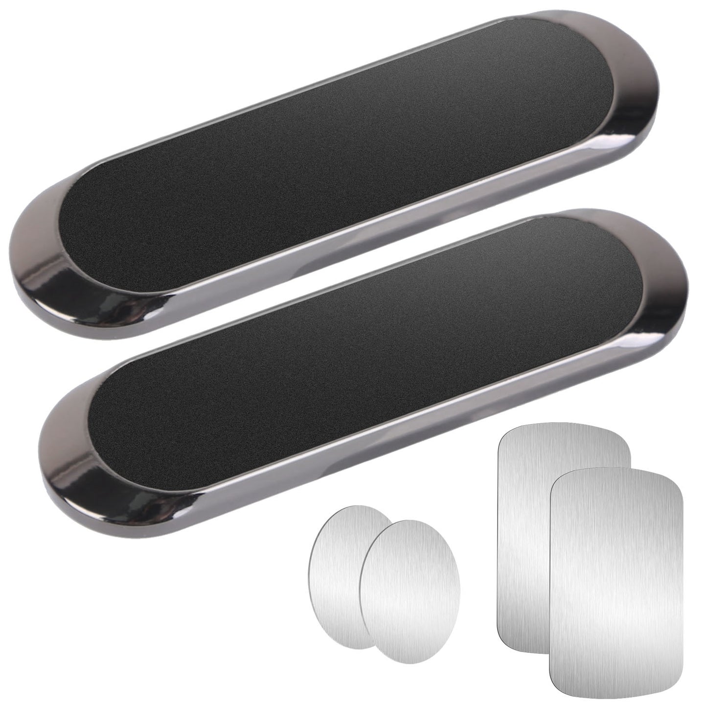 LJGelectro - 2 Pack Universal Magnetic Car Mounts Dashboard Magnet Phone Holder Stand Fit for iPhone Galaxy iPad