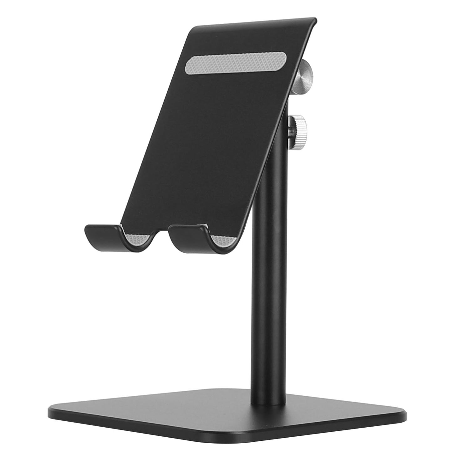 LJGelectro - Adjustable Cell Phone Tablet Stand Desktop Holder Mount Bracket Dock Fit for iPad Kindle iPhone Aluminum Alloy