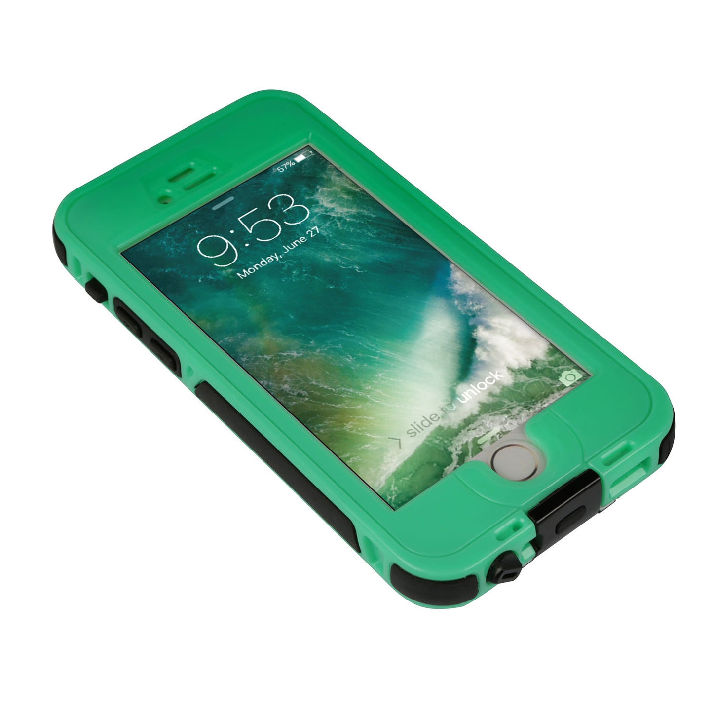 LJGelectro - Rugged Water-proof Hybrid Full Cover Case For iPhone 6s