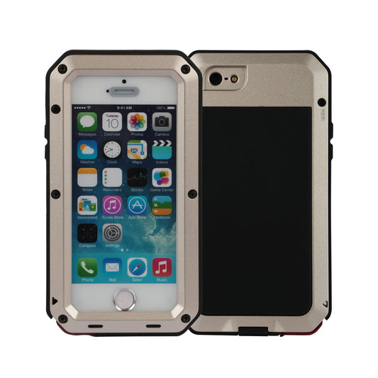 LJGelectro - Rugged Shock-Resistant Hybrid Full Cover Case For iPhone 6 Plus