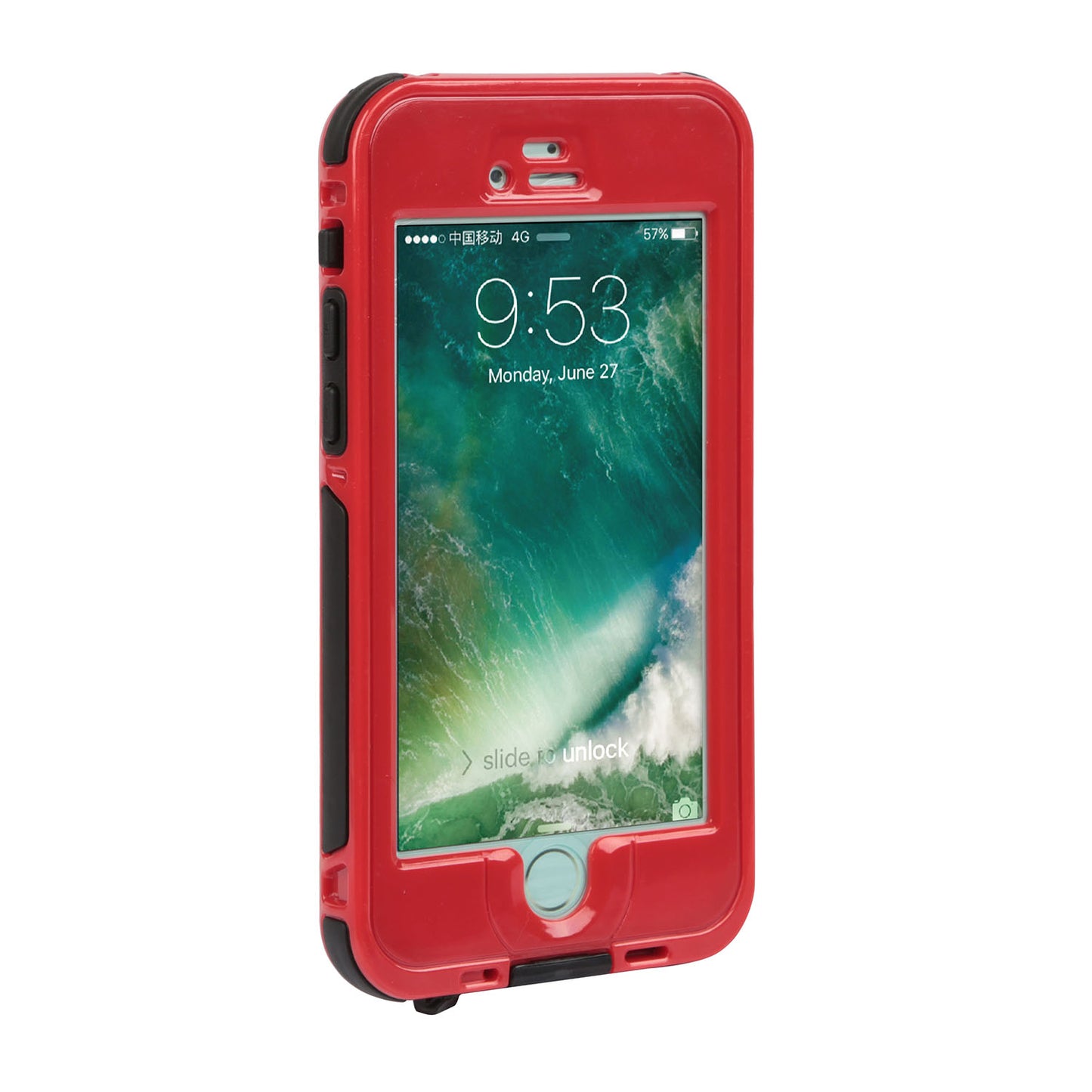 LJGelectro - Rugged Water-proof Hybrid Full Cover Case For iPhone 7