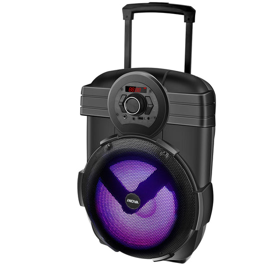 LJGelectro - Portable Wireless Party Speaker with Disco Light