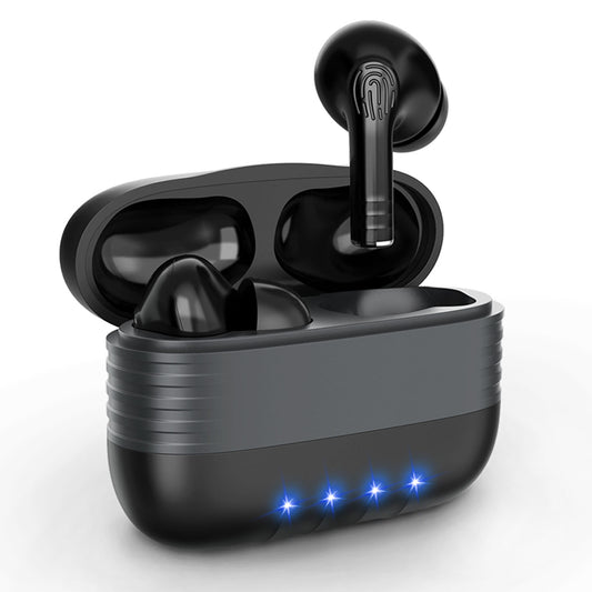 LJGelectro - Waterproof Wireless 5.0 TWS Earbuds Wireless Headsets w/ Magnetic Charging Case Battery Remain Display For Sport Running Driving Working