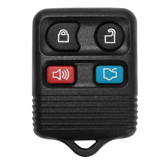 LJGelectro - 2 Keyless Entry Car Key Remote Key Fob Case Button Pad Replacement for Ford Escape Mustang Explorer CWTWB1U331