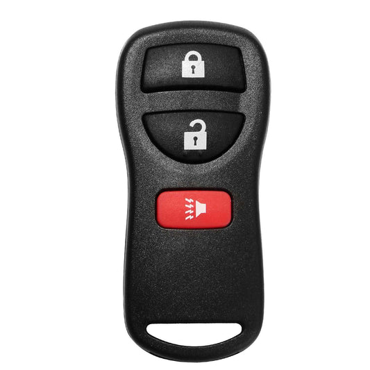 LJGelectro - 2 Keyless Entry Car Key Remote Key Fob Case Button Pad Replacement for Nissan KBRASTU15 315MHZ