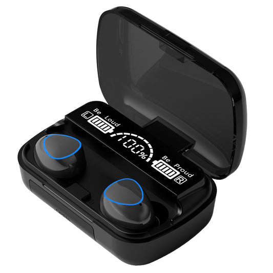 LJGelectro - 5.1 TWS Wireless Earbuds Touch Control Headphone in-Ear Earphone Headset with Charging Case IPX7 Waterproof Power Bank