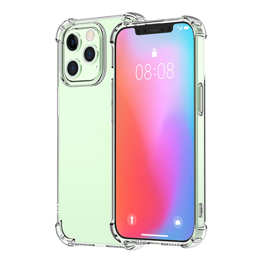 LJGelectro - Shockproof Clear Phone Case Soft TPU Transparent Phone Cover Anti-Shock Ultra-Thin Phone Case Cover Fit for iPhone 14/14Plus/14Pro/14Pro Max/13/13Pro/