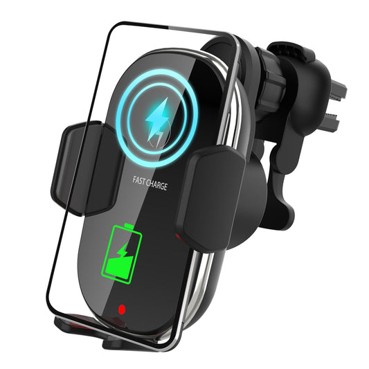 LJGelectro - Car Wireless Phone Charger Car Air Vent Phone Mount Holder Bracket Fast Charge 15W 10W 7.5W Automatic Clamping Fit for iPhone 13 13Pro Max 12 Pro Max