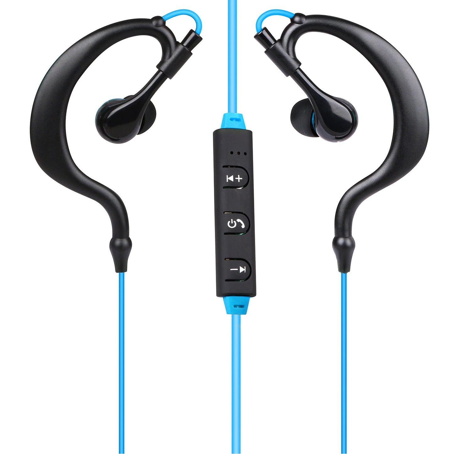 LJGelectro - Wireless Headsets V4.1 Sport In-Ear Stereo Headphones Sweat-proof Neckband Earbuds w/Mic Deep Bass HiFi Earphones for Running Hiking Travel