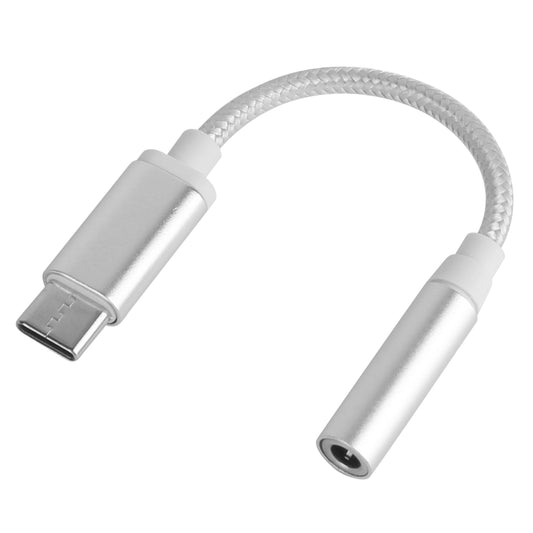 LJGelectro - USB-C Type C Adapter Port to 3.5mm Aux Audio Jack Earphone Headphone Cable Cord