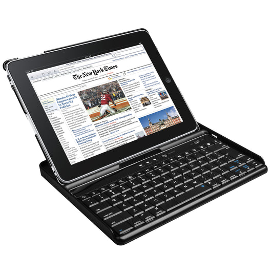 LJGelectro - Wireless Keyboard Case Cover for iPad2, black