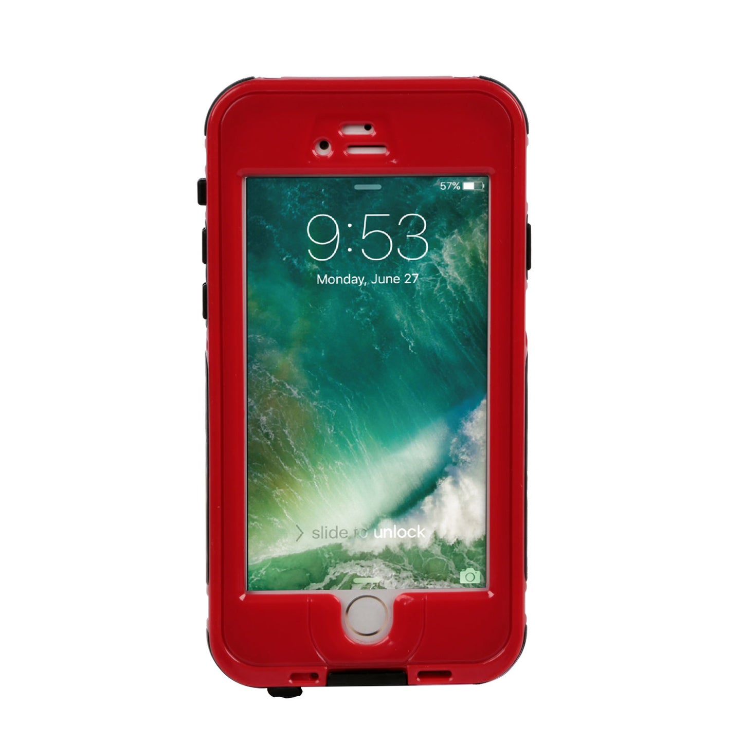 LJGelectro - Rugged Water-proof Hybrid Full Cover Case For iPhone 7