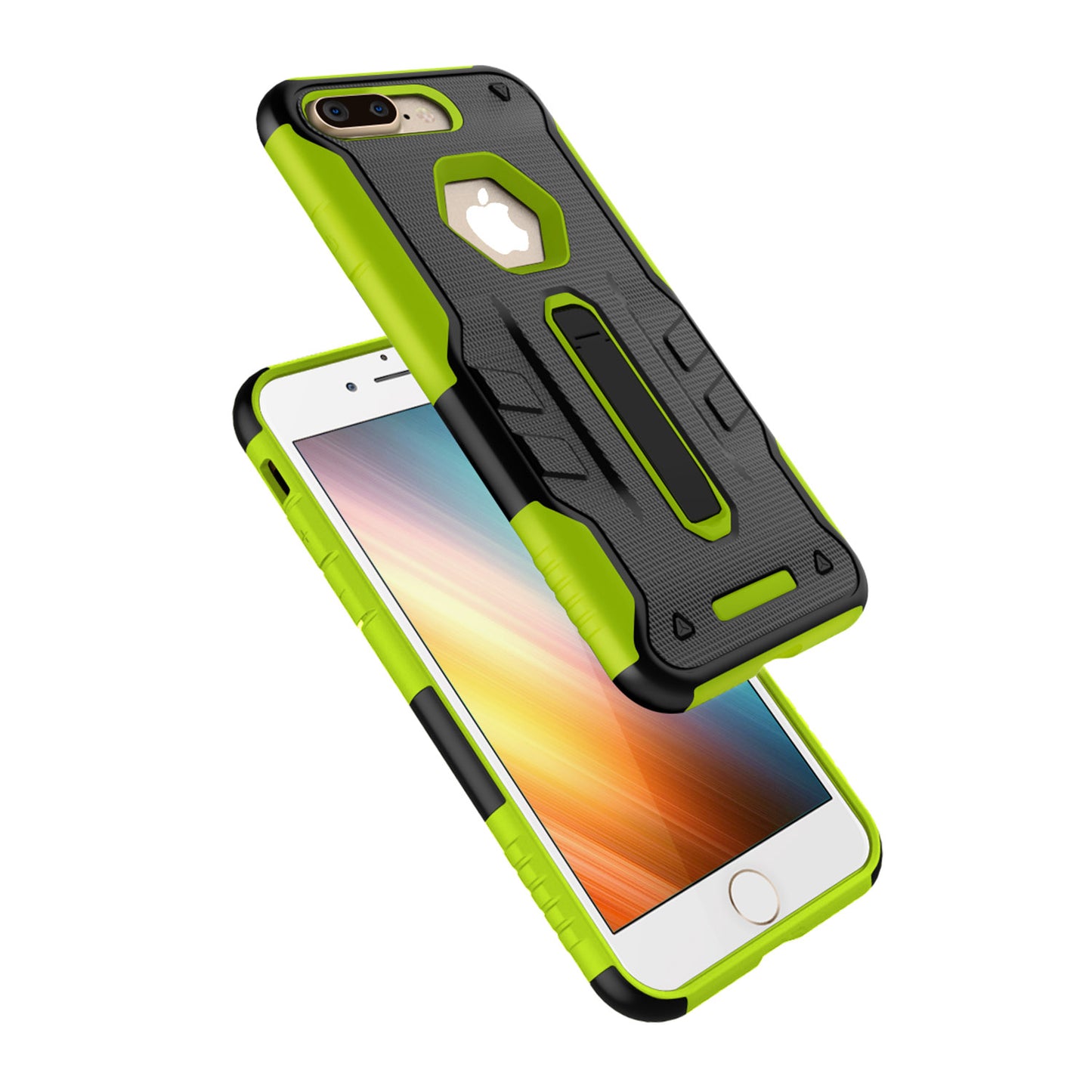 LJGelectro - PA_iPhone8PCase(GRN_BLK)_GPCT1039