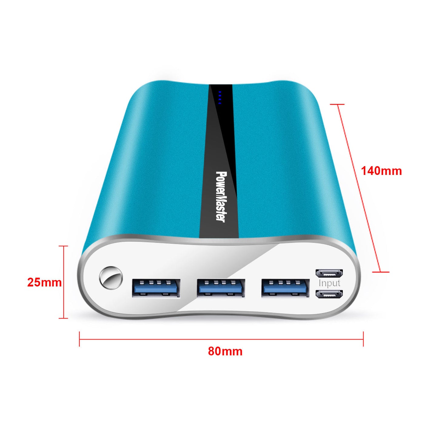 LJGelectro - Portable Charger PowerMaster 20000mAh Power Bank Total 5.8A Output 3-USB Ports External
 
 Battery Pack Portable Phone Charger for IOS Phone11/Pro/Max/8