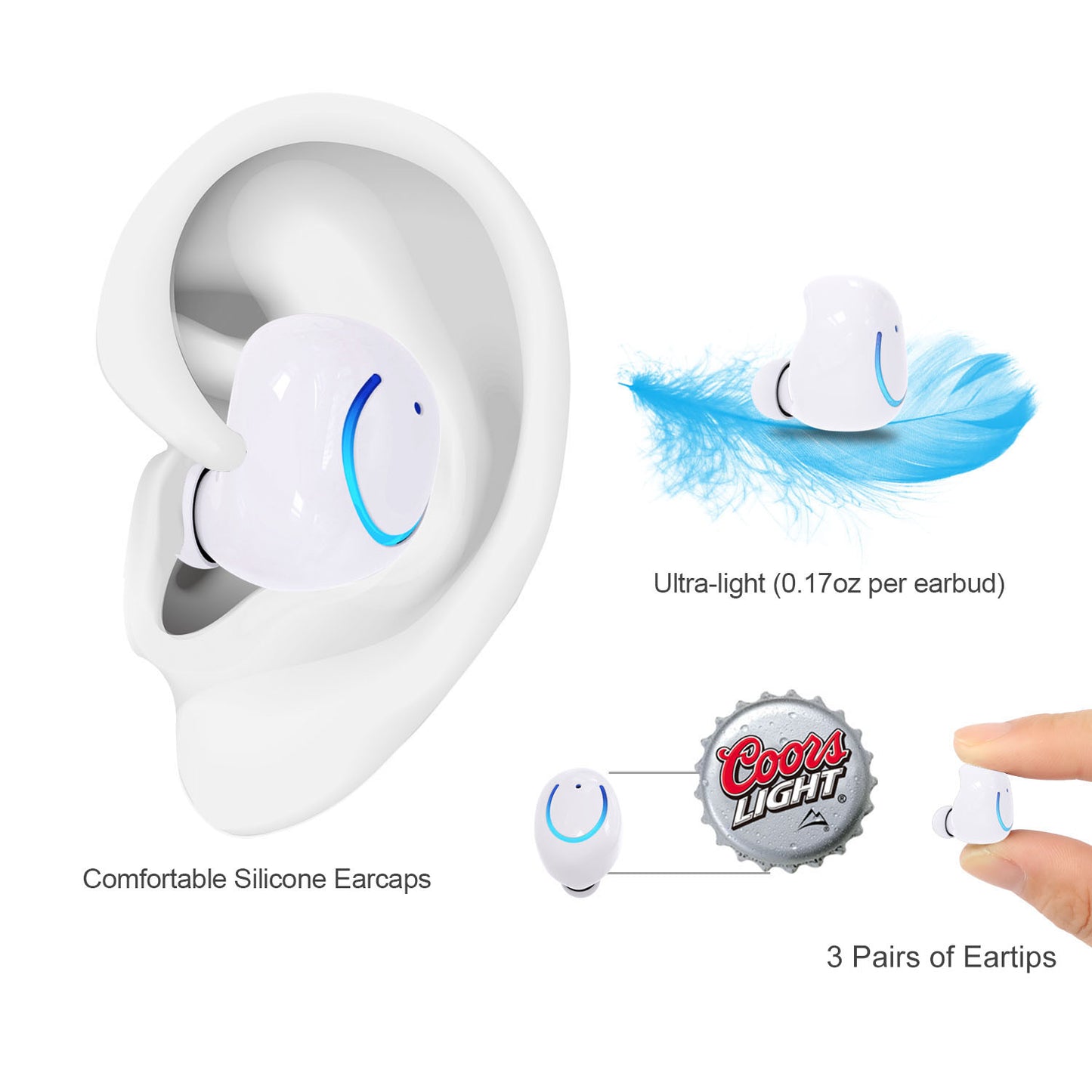 LJGelectro - Wireless TWS Stereo Earbuds