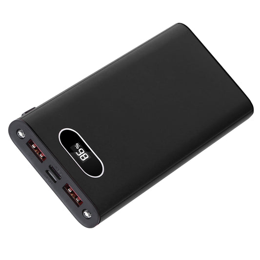 LJGelectro - 20000Mah Power Bank Portable Charger External Battery Pack 22.5W Super Fast Charging with LED Display Flashlight Fit for iPhone Samsung