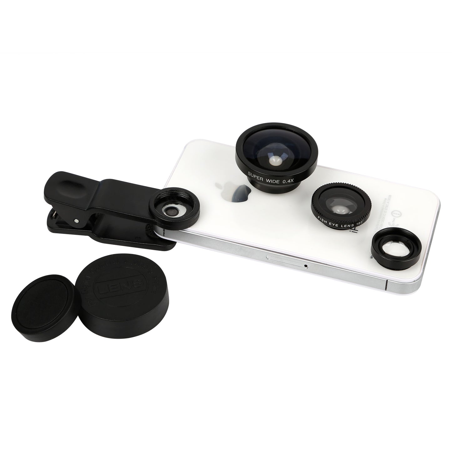 LJGelectro - 3-in-1 Universal Clip Photo Lens Kit