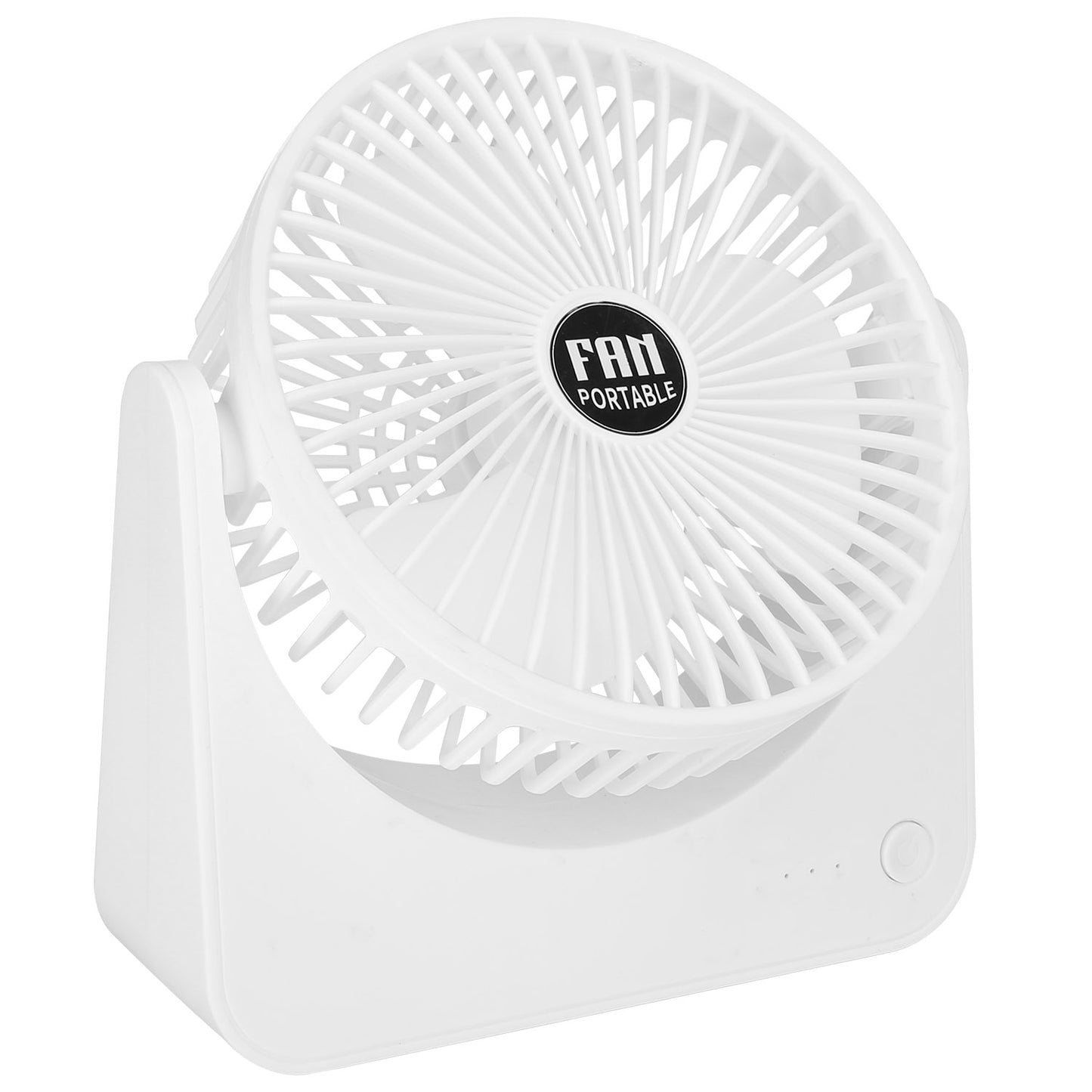 LJGelectro - 6.5in Desk Fan USB Powered 3 Speeds Table Cooling Fan Tilt Quiet Desktop Fan for Bedroom Office