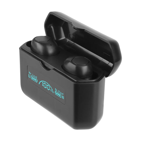 LJGelectro - 5.1 TWS Wireless Earbuds Headphone in-Ear Earphone Headset w/ Charging Case IPX4 Waterproof Power Bank