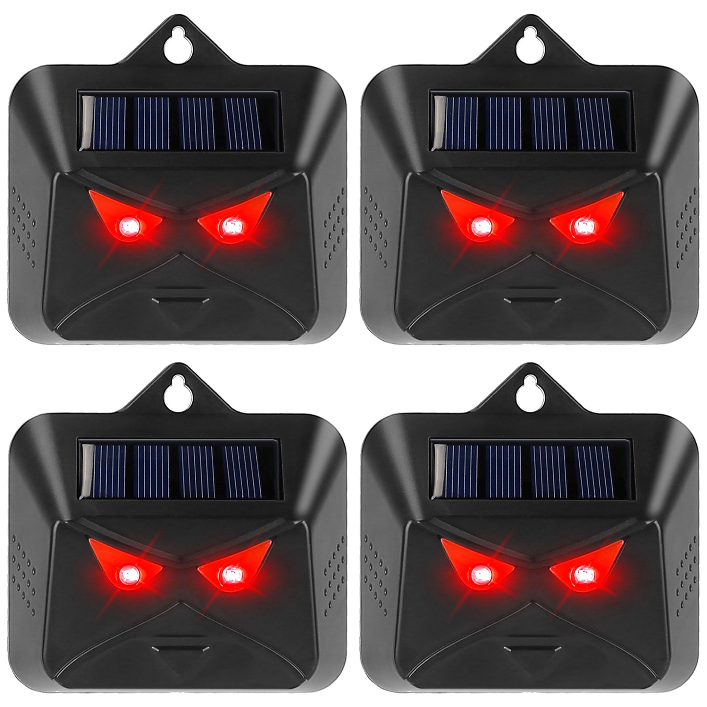 LJGelectro - 4Pcs Solar Predator Control Light Coyote Deterrent Deer Bird Repeller Lamp Animal Repellent for Garden Farm