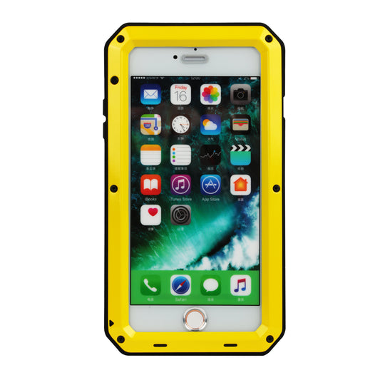 LJGelectro - Rugged Shock-Resistant Hybrid Full Cover Case For iPhone 7