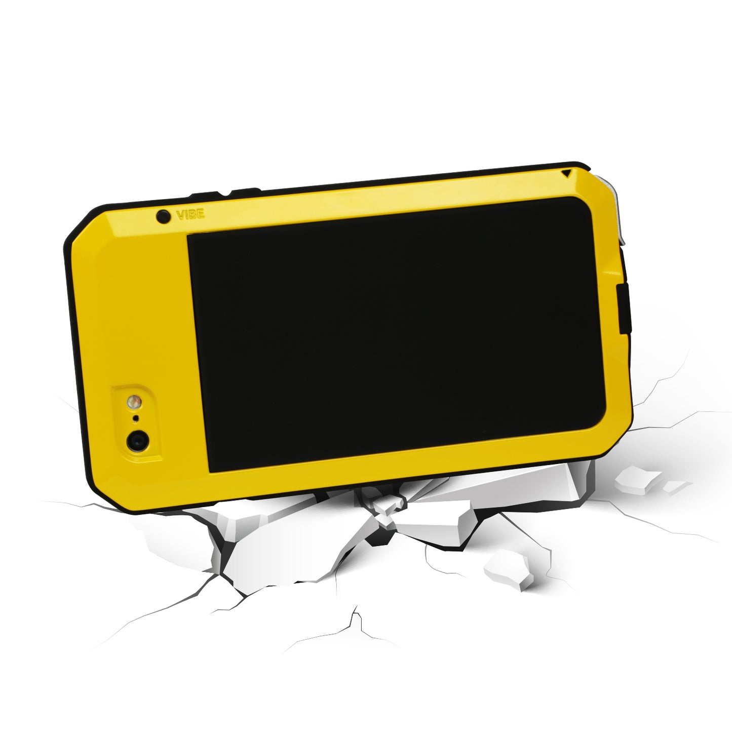 LJGelectro - Rugged Shock-Resistant Hybrid Full Cover Case For iPhone 6 Plus