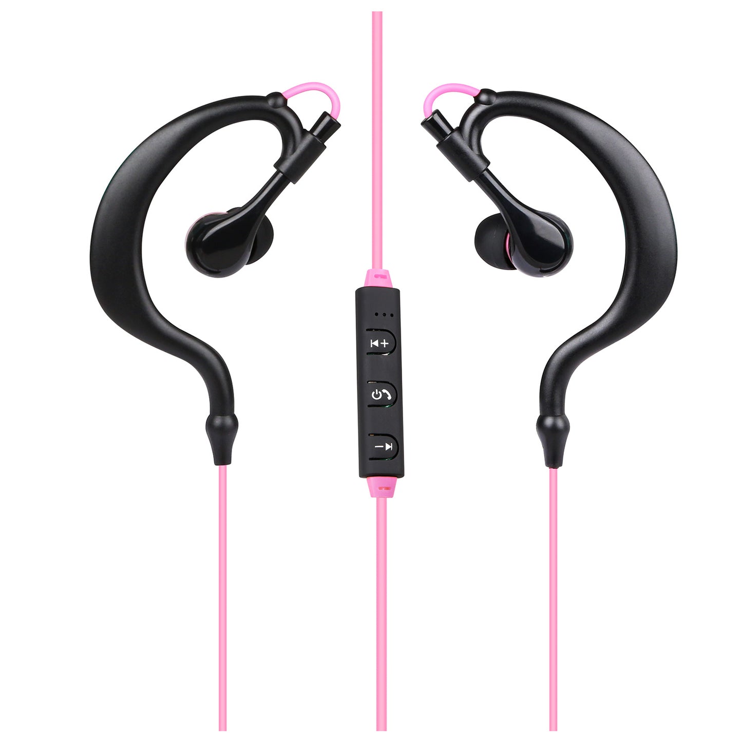 LJGelectro - Wireless Headsets V4.1 Sport In-Ear Stereo Headphones Sweat-proof Neckband Earbuds w/Mic Deep Bass HiFi Earphones for Running Hiking Travel