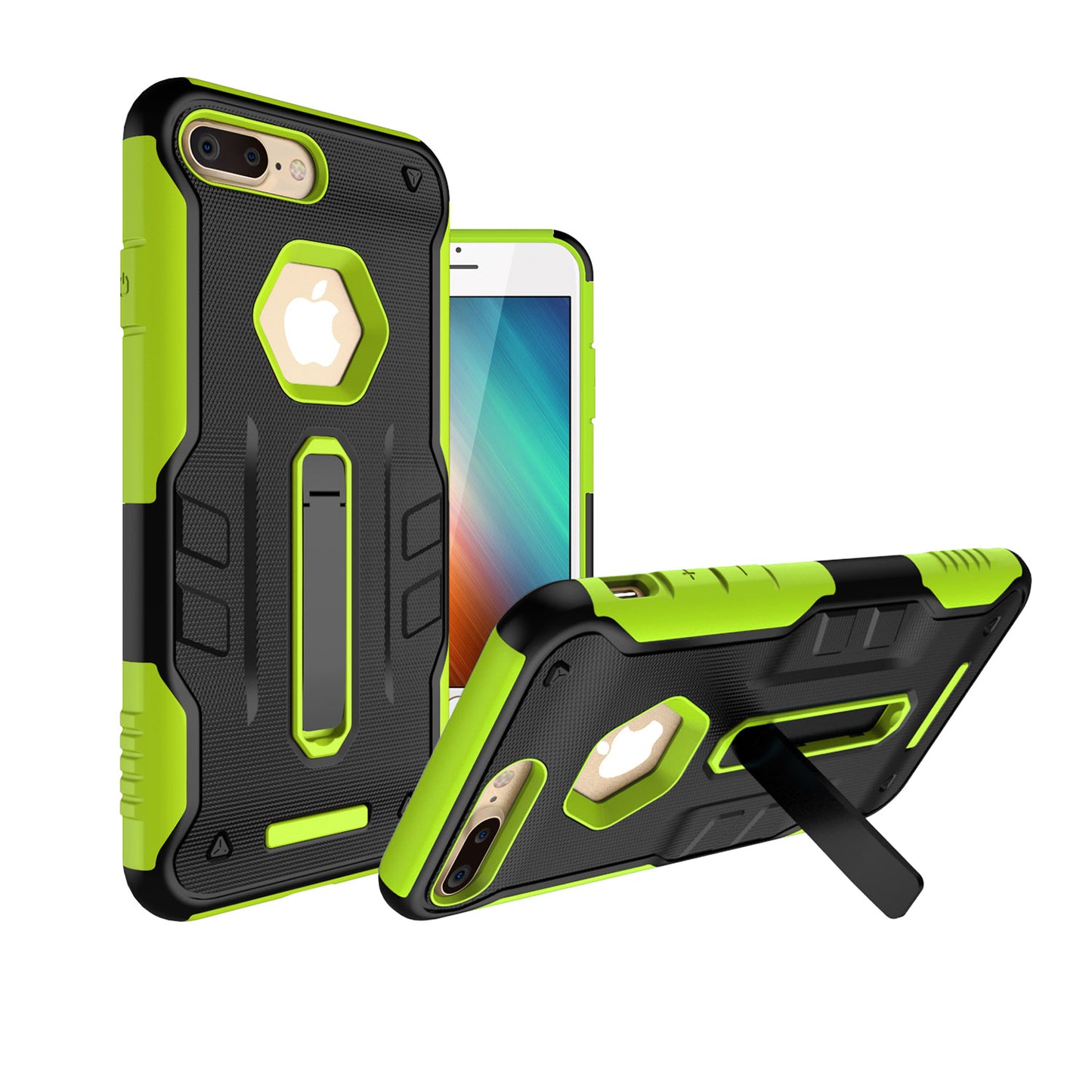 LJGelectro - PA_iPhone8PCase(GRN_BLK)_GPCT1039