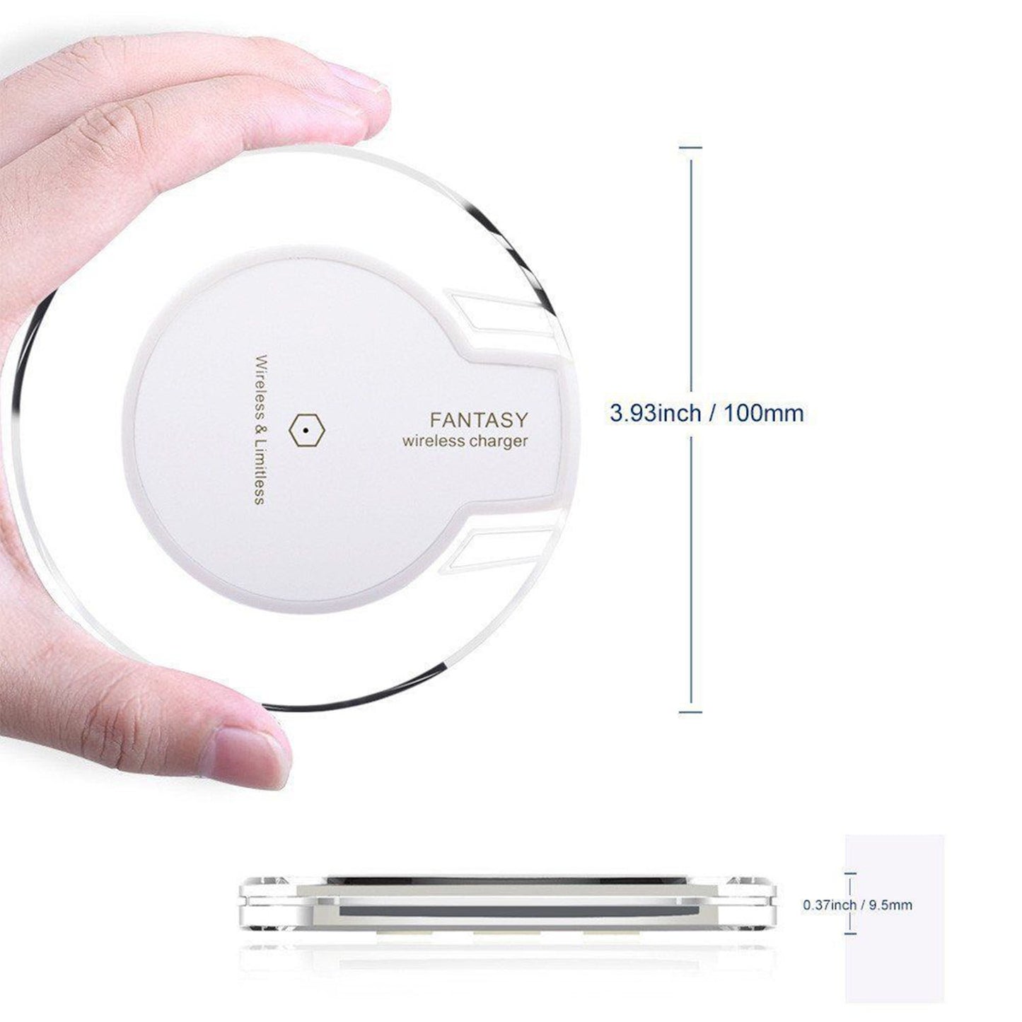 LJGelectro - Mini Qi-Wireless Charging Pad