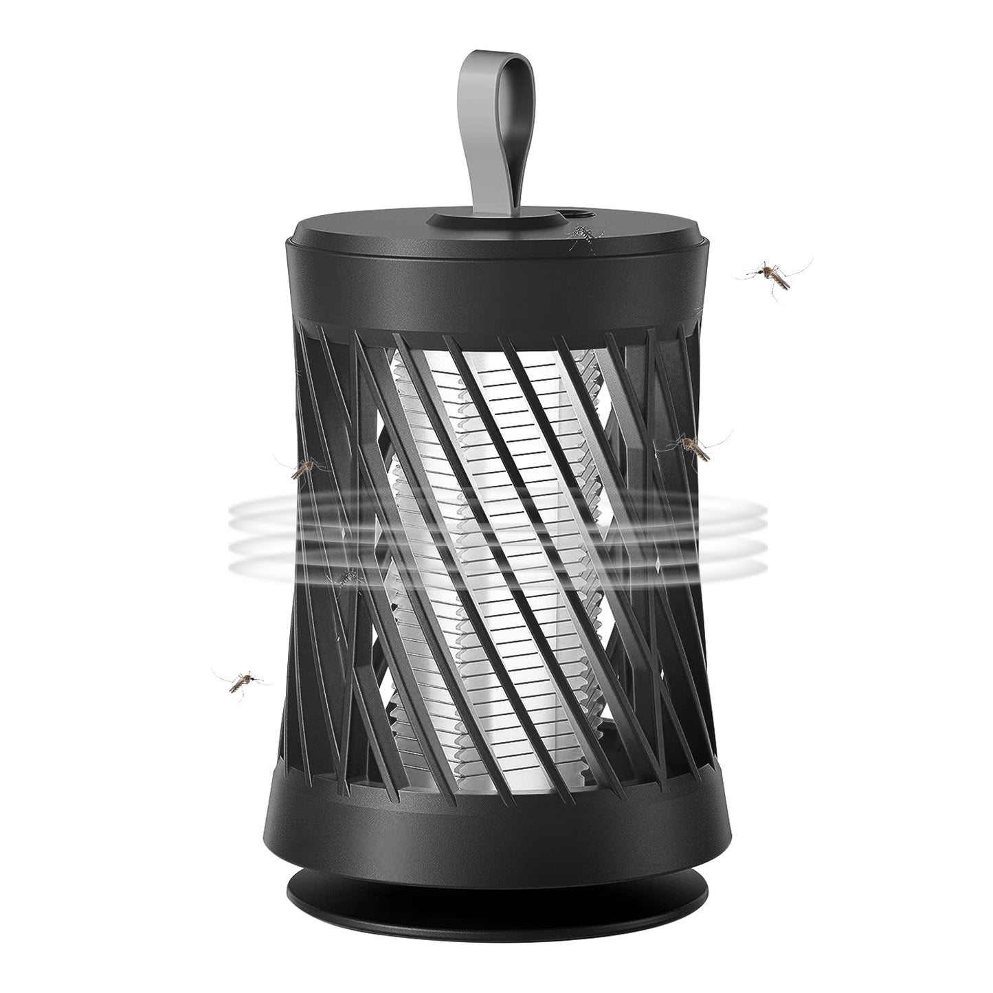 LJGelectro - Rechargeable Mosquito Killer Lamp Bug Zapper with Night Light Strap Mosquito Catcher with Max 10594 Cubic Feet Range UV Light for Indoor Outdoor