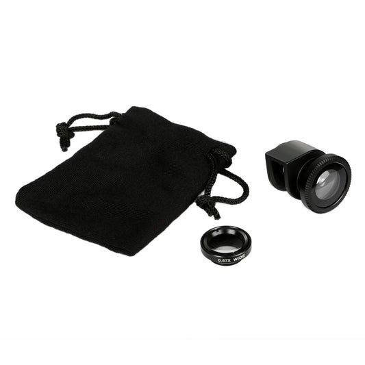 LJGelectro - 3-in-1 Universal Clip Photo Lens Kit Fish eye / Wide Angle/Macro lens for iPhone 5